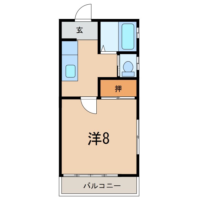 レインボー・シンの物件間取画像