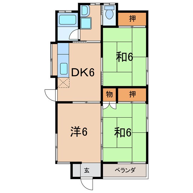 みよしハウスの物件間取画像