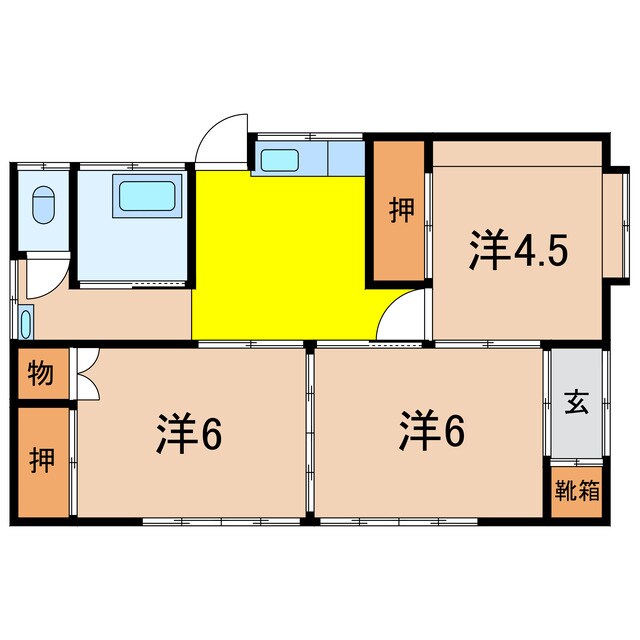 髙橋住宅 23-2の物件間取画像