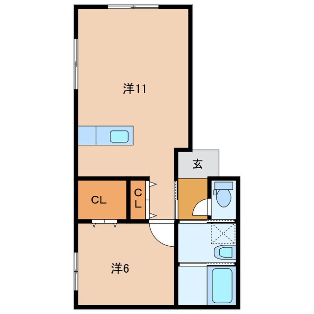 ロッソ・YSの物件間取画像