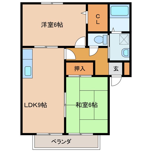 サンウィルコートの物件間取画像