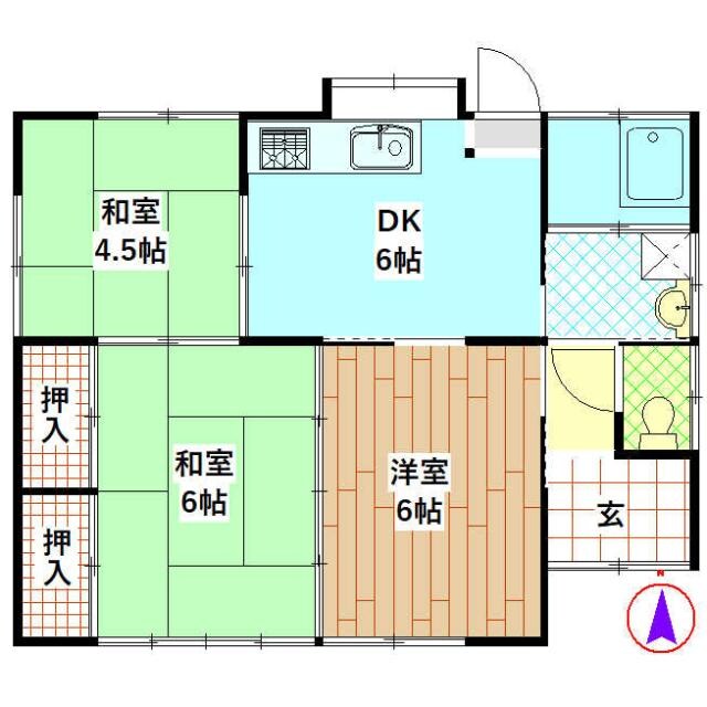 柳田　健一貸家の物件間取画像