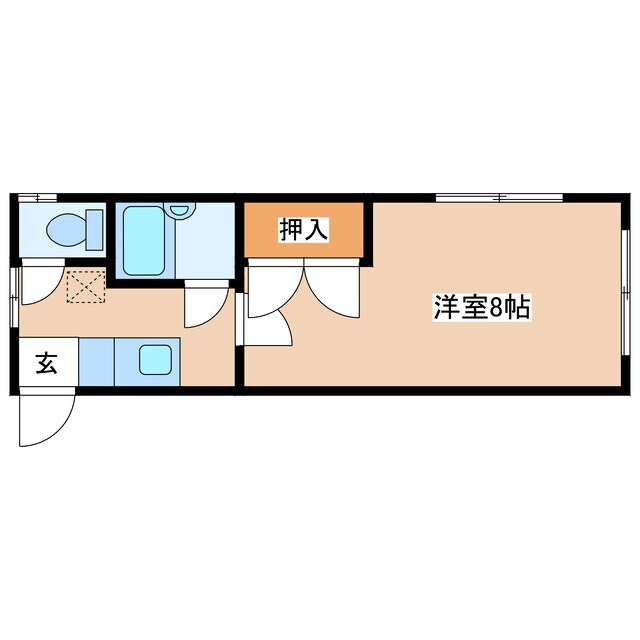 サンハイツ太陽の物件間取画像