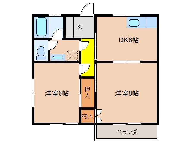 センチュリーハイツＲＹＯの物件間取画像