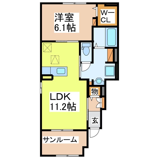 fioreの物件間取画像