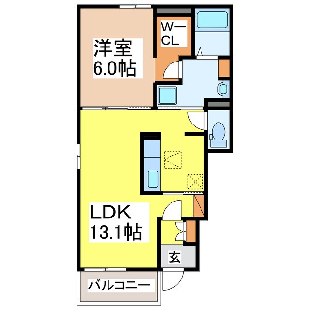 Villaハルの物件間取画像