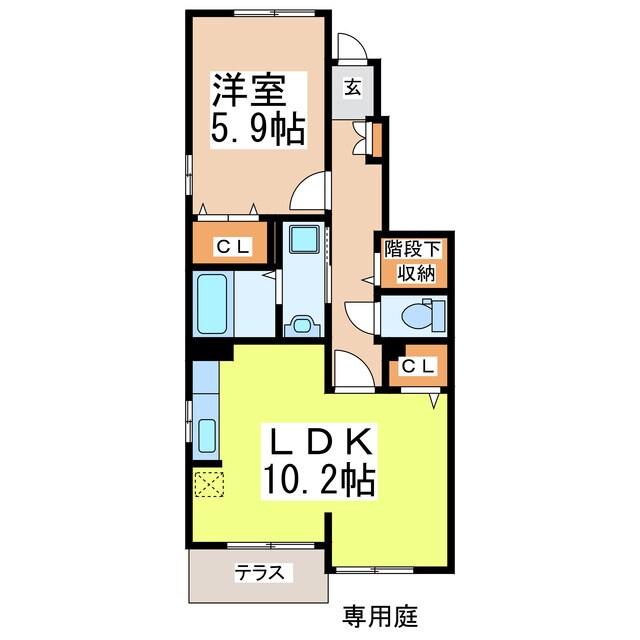 グラシオッソの物件間取画像