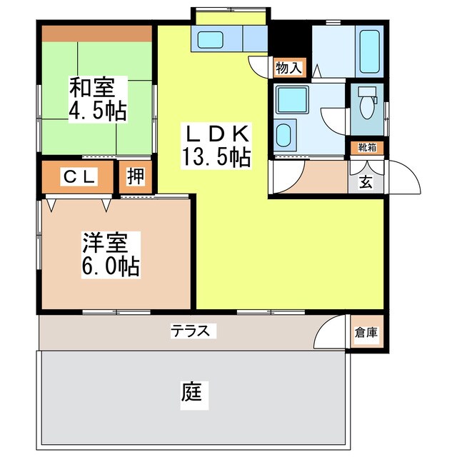 メゾン大村の物件間取画像