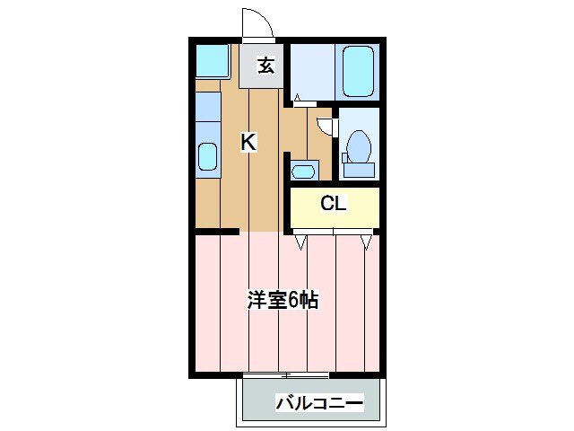 アーバンライフⅠの物件間取画像