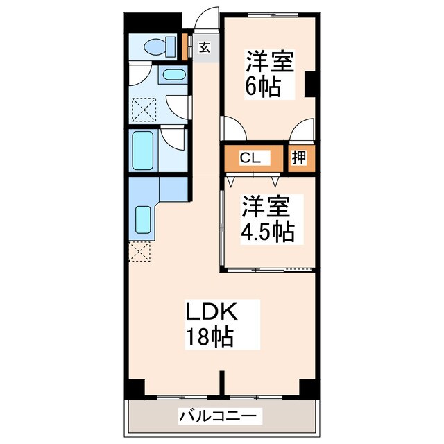 コーポ季句の物件間取画像
