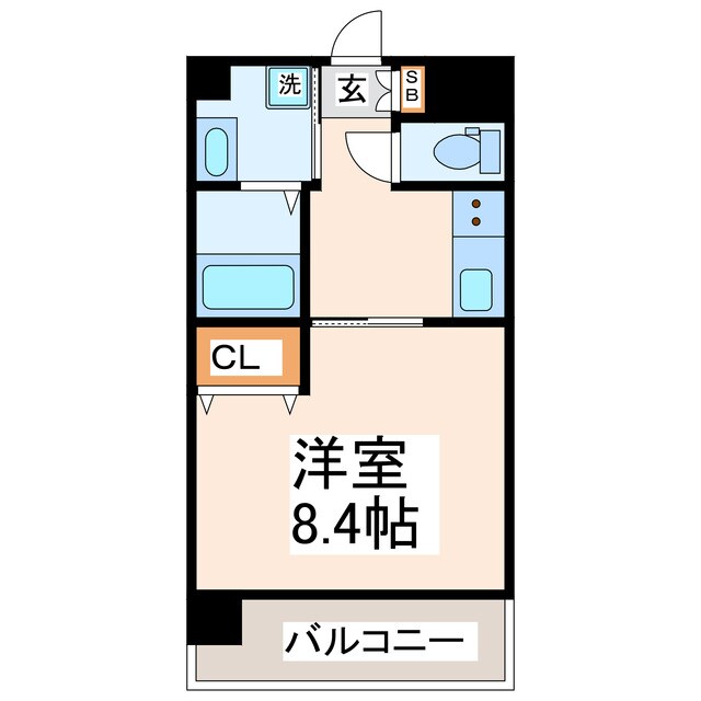 S-FORT熊本県立大学前の物件間取画像