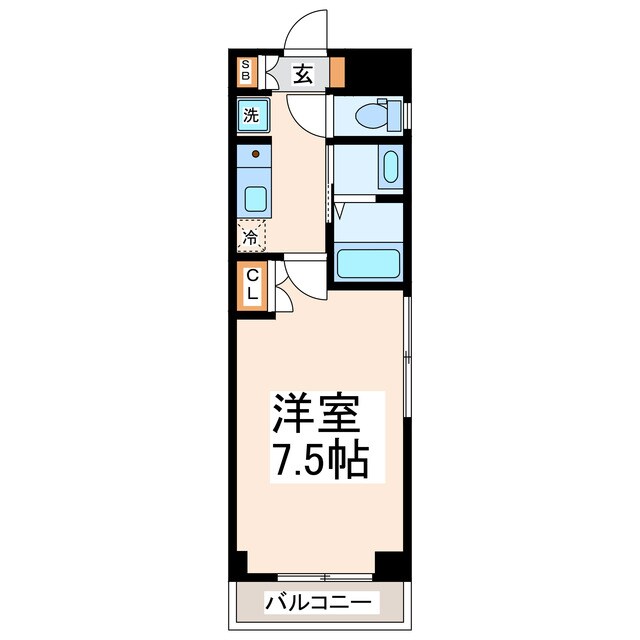 メイン新屋敷の物件間取画像