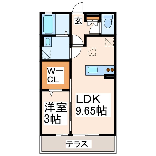 ラ・フーガの物件間取画像