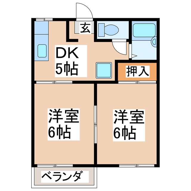 物件間取画像