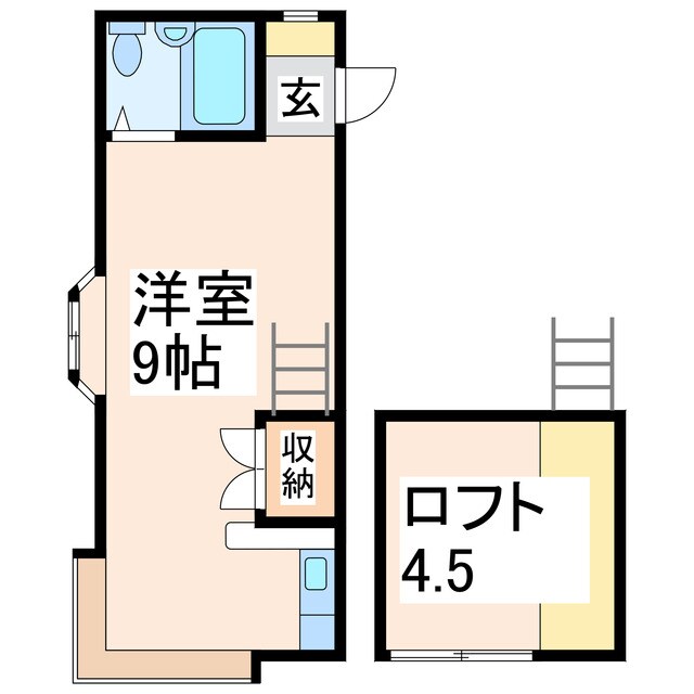 パンションセピアⅠの物件間取画像