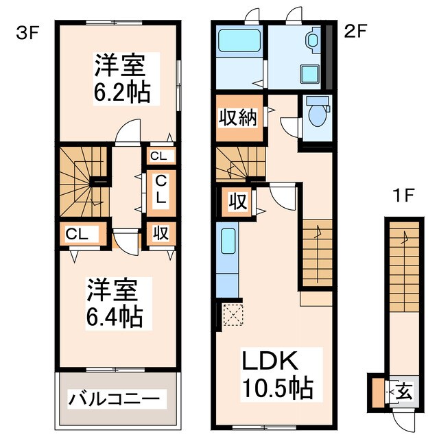 プルメリアの物件間取画像