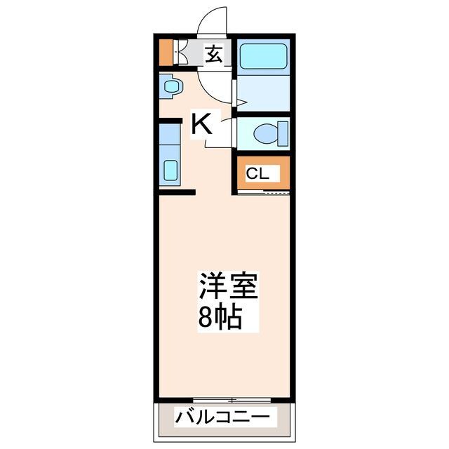 身障者福祉センター前 徒歩4分 1階の物件間取画像