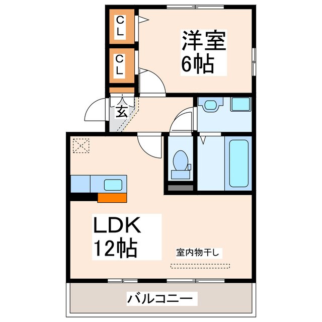 ル・プル二エの物件間取画像