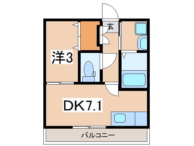 アンボワーズの物件間取画像