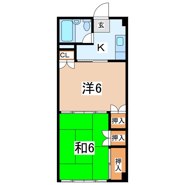 物件間取画像