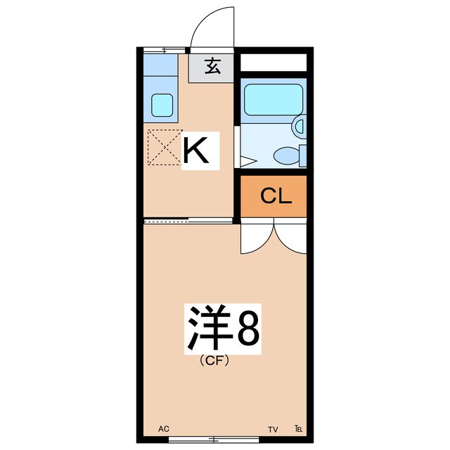 ライオンズハイツＴの物件間取画像