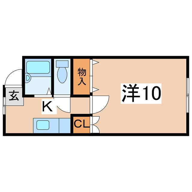 フレンディーＫＡＺの物件間取画像