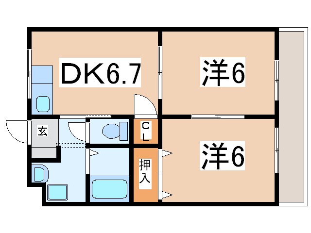 ライフステージアルヴァⅣの物件間取画像