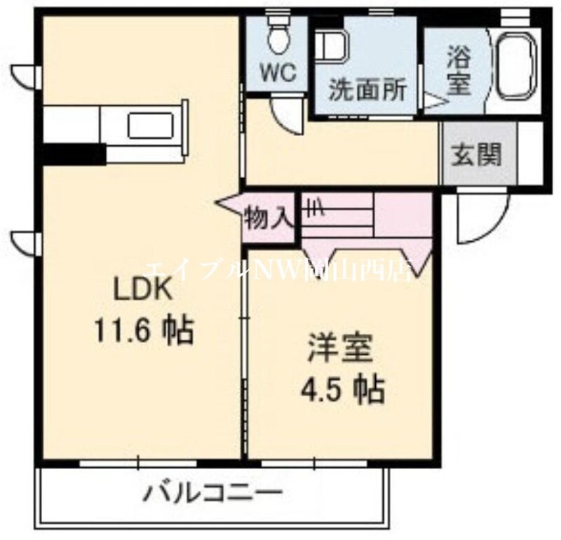 カーサ・陶ノ藏　壱番館の物件間取画像