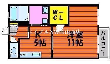 グリーンコートの物件間取画像