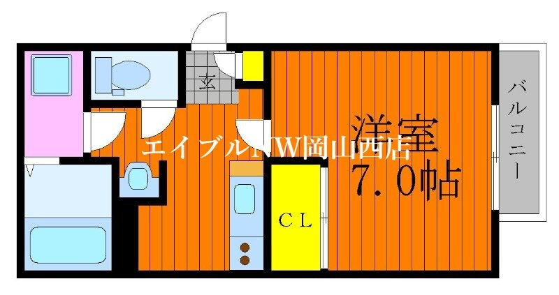 REGALEST 十日市の物件間取画像