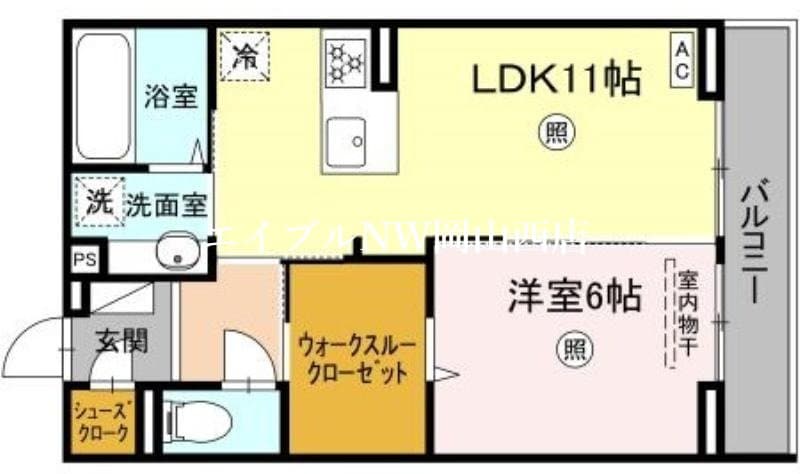 カトル　セゾンの物件間取画像