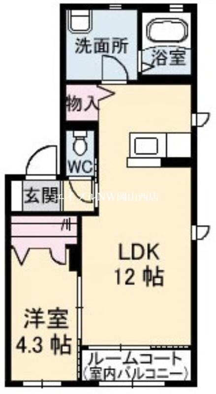 プリムヴェール　壱番館の物件間取画像