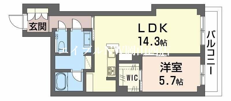 プレミアス学南の物件間取画像