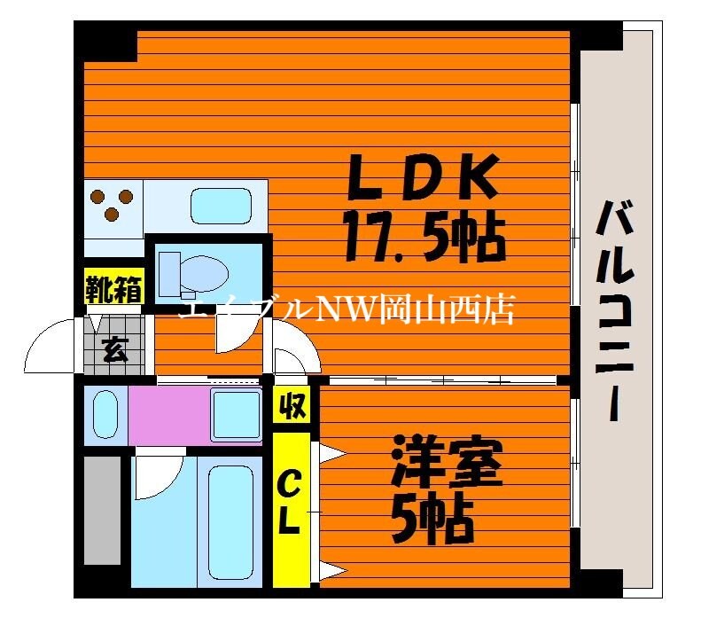 ＳＵＮ　ＦＯＲＥＳＴ　鹿田の物件間取画像