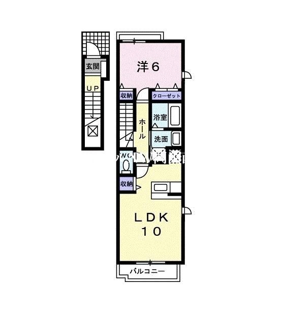 ラッフィナートの物件間取画像