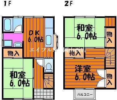 今保戸建の物件間取画像