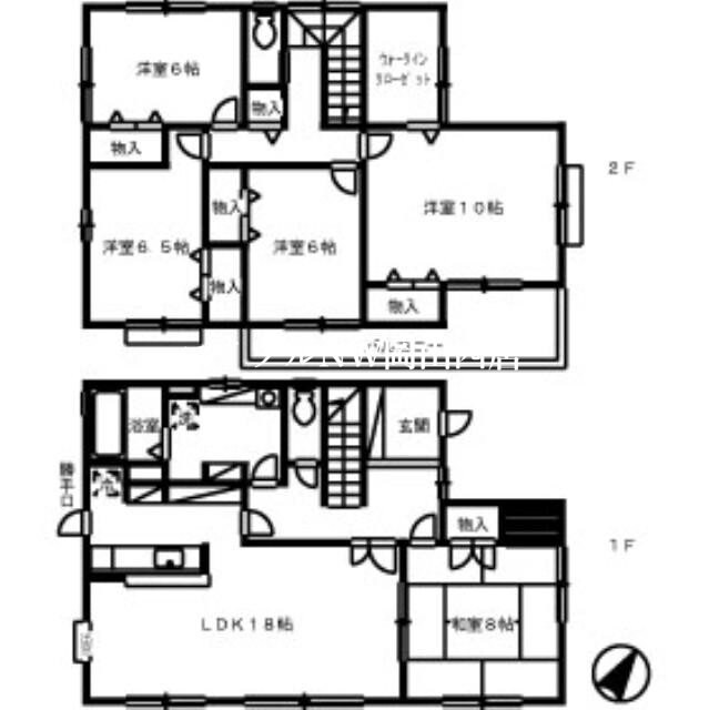 吉備ネオポリス　岡崎邸の物件間取画像