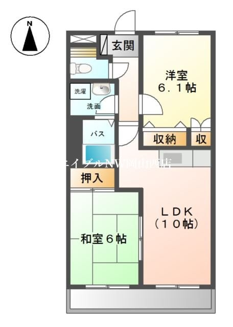 レジデンス　スワニーⅡの物件間取画像