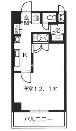 カルム今の物件間取画像