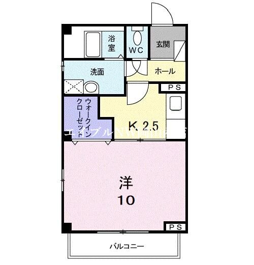 ルミエール２１の物件間取画像