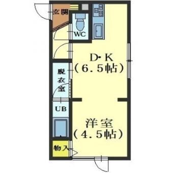 サニーパール田家の物件間取画像