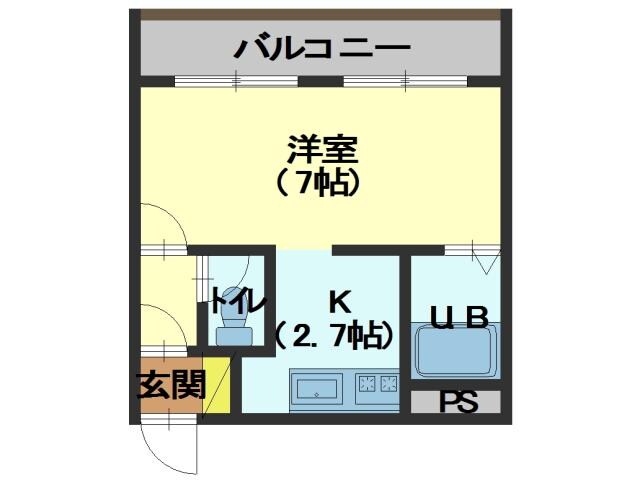 物件間取画像