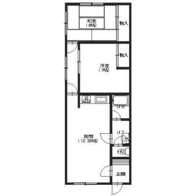 第10タジマハイツの物件間取画像