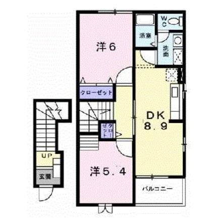 レガリア桔梗の物件間取画像