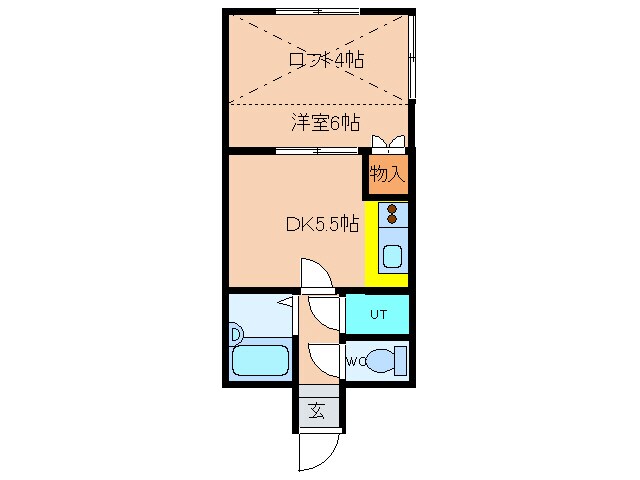 ラピーナの物件間取画像