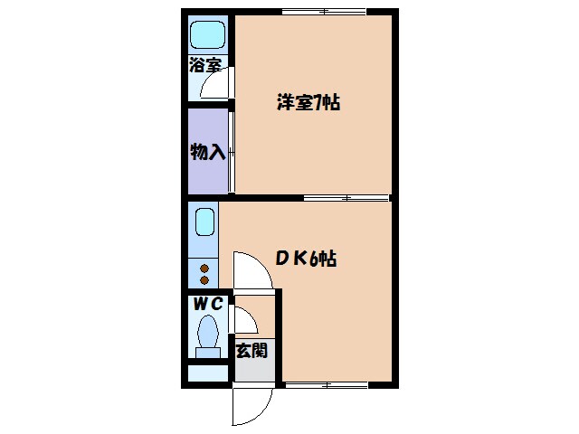 光和ハイツの物件間取画像