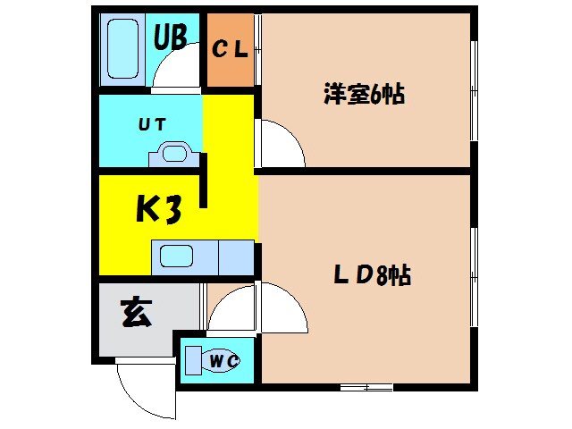 オールドイーストハウスの物件間取画像