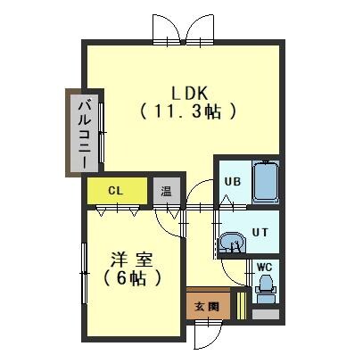 ハイツあかりの物件間取画像