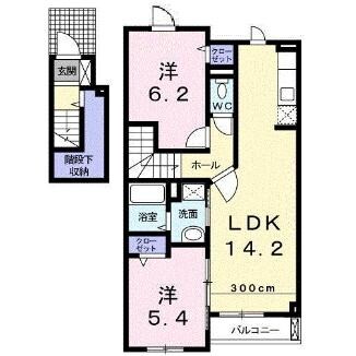 グランSフィールドⅠの物件間取画像