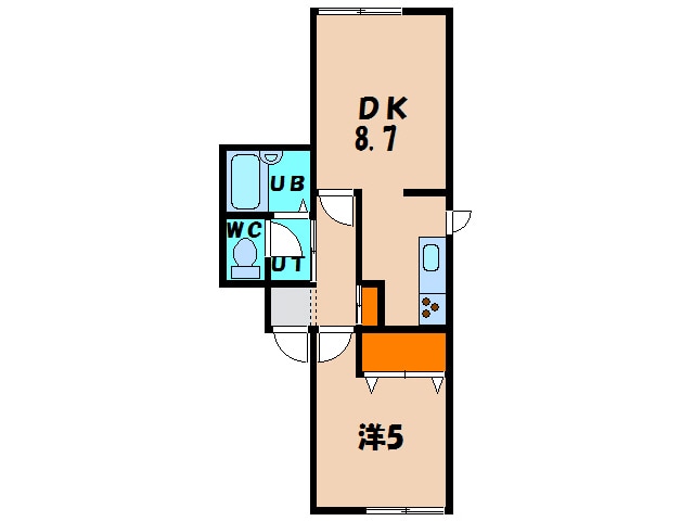 クレスト港の物件間取画像